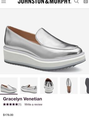 Johnston & Murphy Gracelyn Venetian Loafer Women's  SZ 9